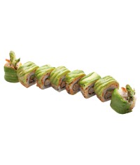 ST1 - Tempura crevette, asperge, avocat, tobiko